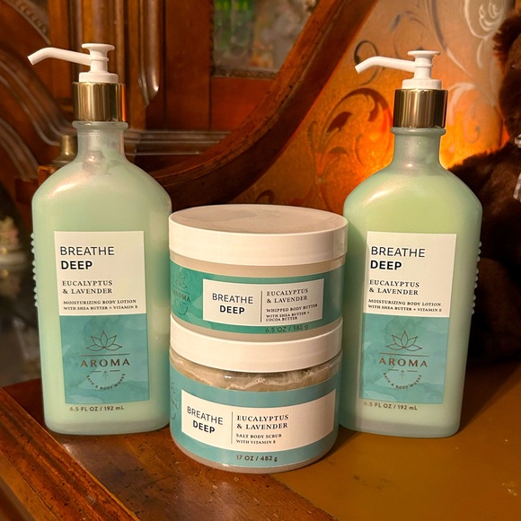 Bath & Body Works AROMA Breathe Deep Set - Picture 1 of 3